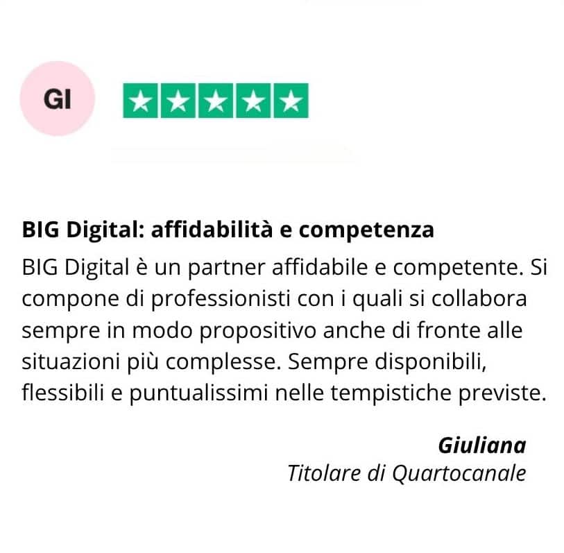 [BIG Digital] recensioni - 7