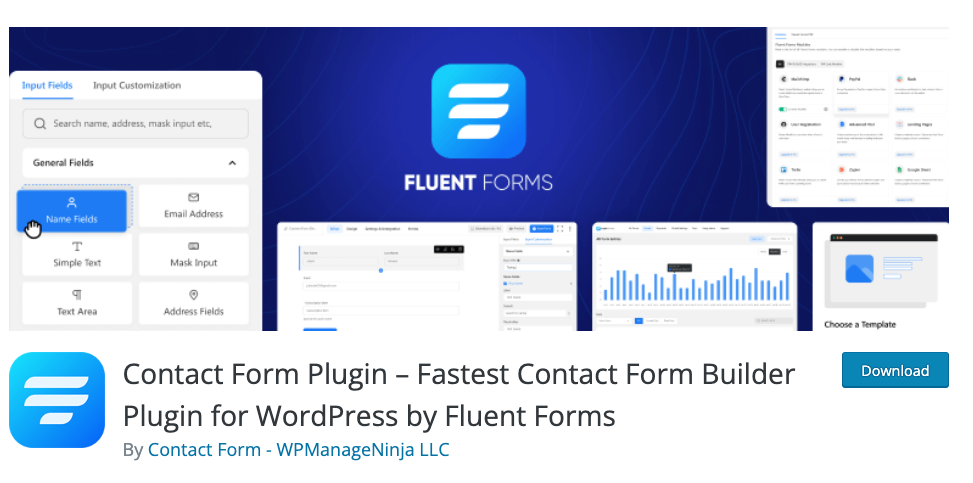 Fluent forms per la gestione efficace dei moduli di contatto